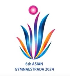 6th Asian Gymnaestrada 2024 logo