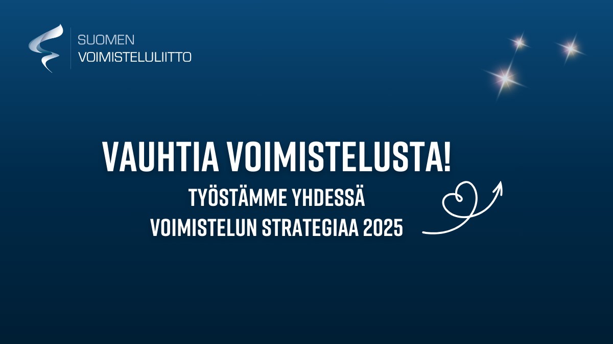 Teksti: Vauhtia voimistelusta! Työstämme yhdessä voimistelun strategiaa 2025.